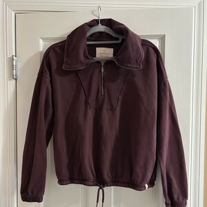 The Normal Brand Maroon Pullover Sweatshirt